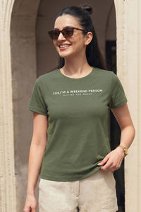 Zivame Knit Cotton Sleep Top - Four Leaf Clover — thumbnail 1